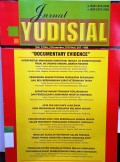 Jurnal Yudisial : Documentary Evidence