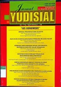 Jurnal Yudisial (IUS BONUMQUE)