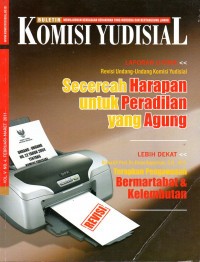 Image of Buletin Komisi Yudisial (Mewujudkan Kekuasaan Kehakiman Yang Merdeka Dan Bertanggung Jawab) Vol.V No.4. Februari-Maret 2011