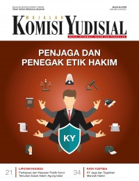Image of Majalah Komisi Yudisial : Penjaga dan Penegak Etik Hakim